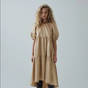 Zara Tiered Midi Dress